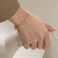 Minimalist Ball Accent Chain Bracelet