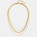 Gold Multi-Layered Necklace