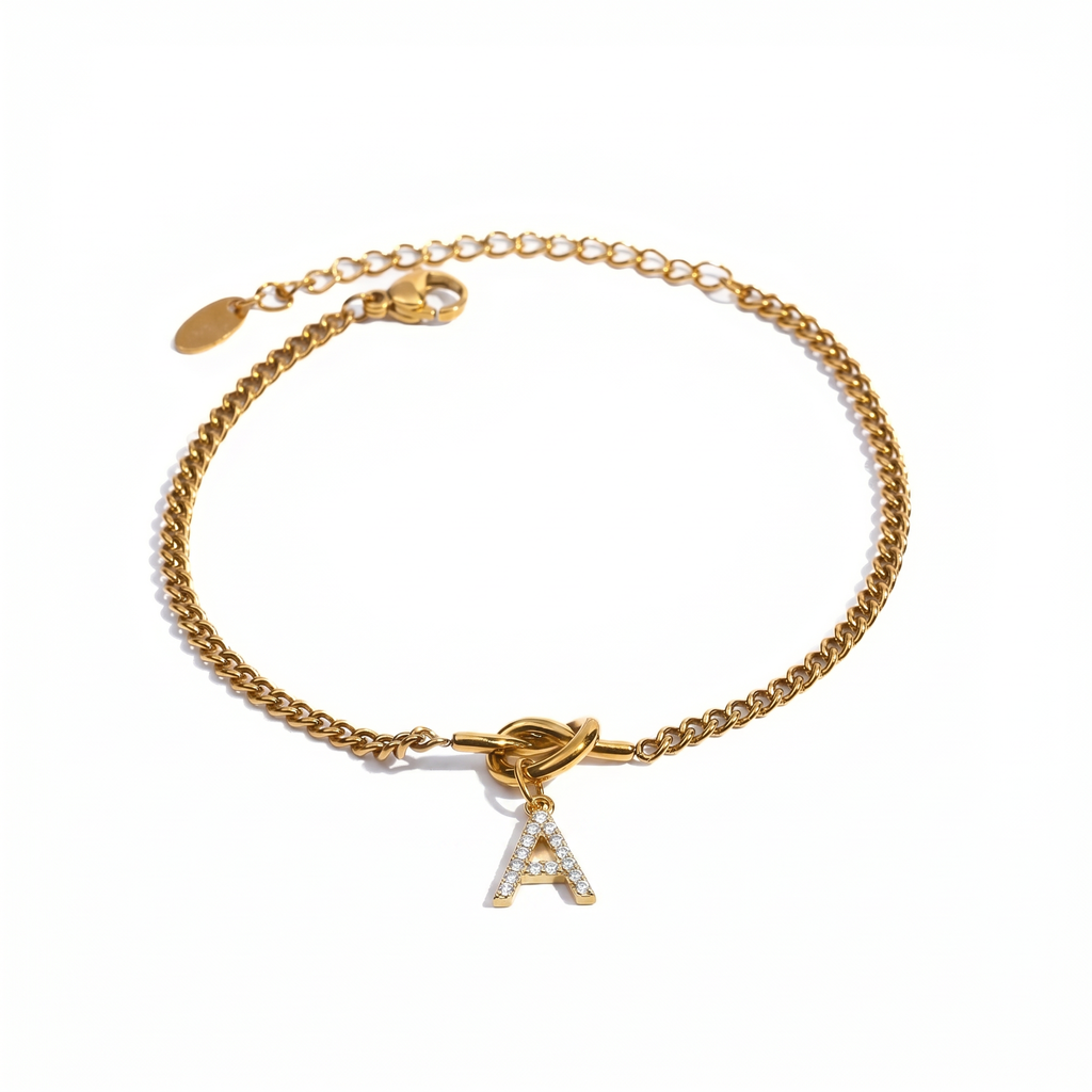 Personalized Knot Bracelet