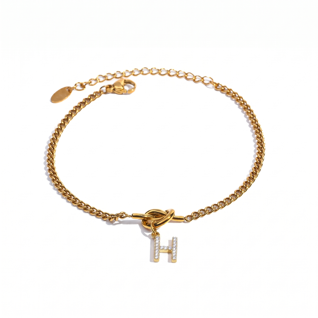 Personalized Knot Bracelet