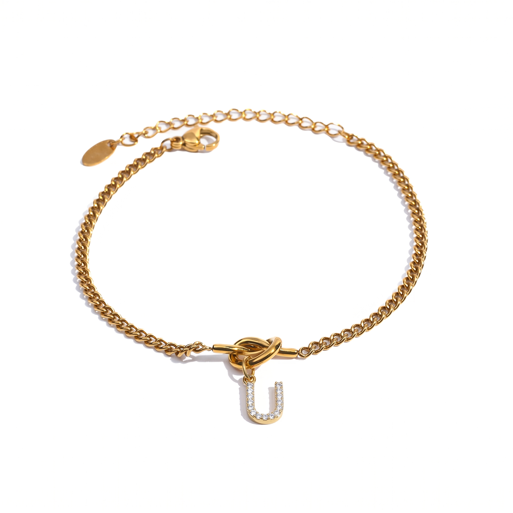Personalized Knot Bracelet