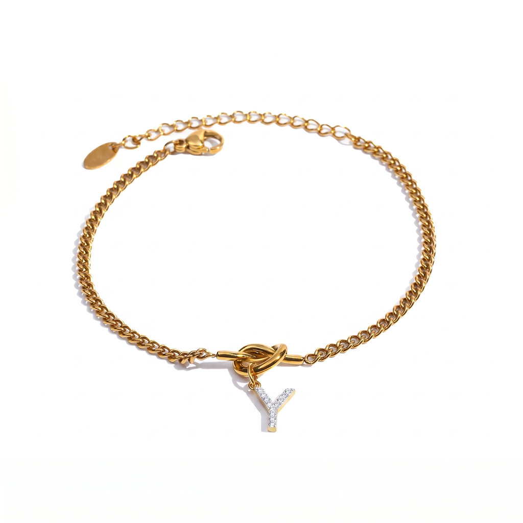 Personalized Knot Bracelet