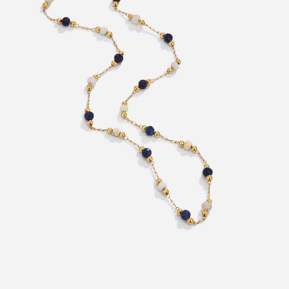 Luna Midnight Stone Necklace